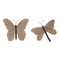 Melrose Butterfly and Dragonfly Shelf Sitter Figurines - 7.5" - Set of 4